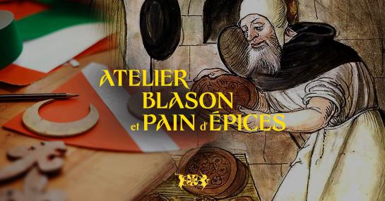Journée médiévale blason et pain d'épices